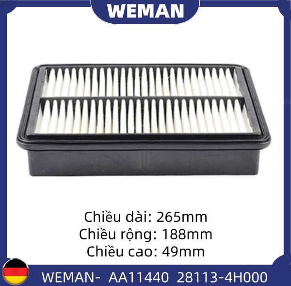 WEMAN Lọc gió AA11440 HYU*DAI/KI-A SOLATI Starex