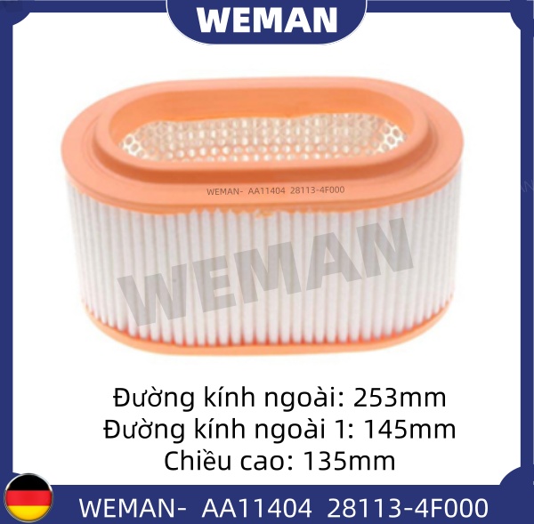 WEMAN Lọc gió AA11404 HYU*DAI/KI-A Starex Porter