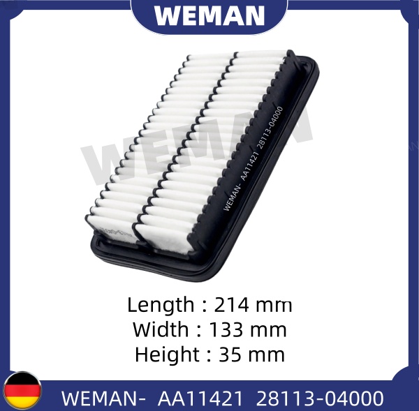 WEMAN Lọc gió AA11421 HYU*DAI/KI-A Picanto/Morning