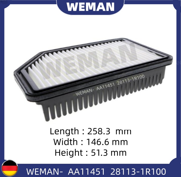 WEMAN Lọc gió AA11451 HYU*DAI/KI-A Accetn Rio Accent