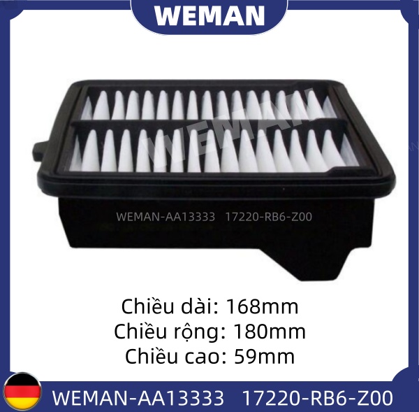 WEMAN Lọc gió AA13333 Ho*da CITY JAZZ BRiO