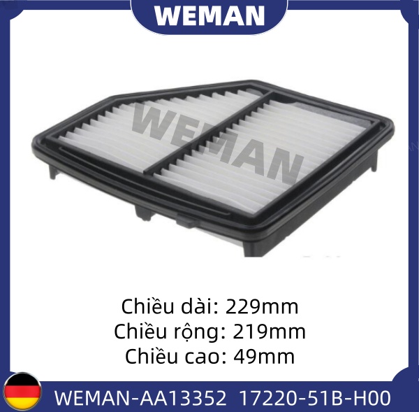 WEMAN Lọc gió AA13352 Ho*da HR-V