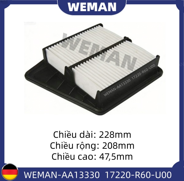 WEMAN Lọc gió AA13330 Ho*da ACCORD