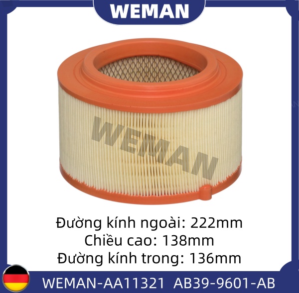 WEMAN Lọc gió AA11321 For-d Everest Mazda BT-50 Ranger
