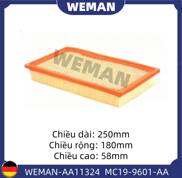 WEMAN Lọc gió AA11324 For-d TRANSIT