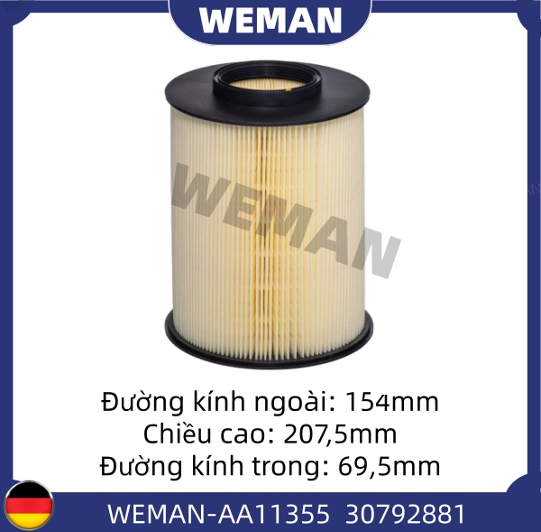 WEMAN Lọc gió AA11355 For-d Escape