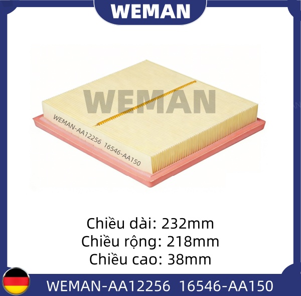 WEMAN Lọc gió AA12256 Sub*ru Forester