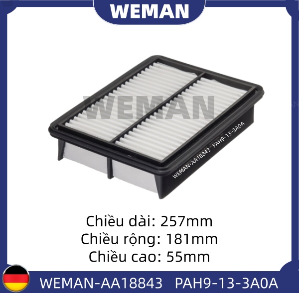 WEMAN Lọc gió AA18843 Ma*da Mazda CX-5 Mazda CX-30 Mazda 3