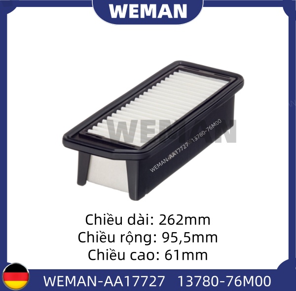WEMAN Lọc gió AA17727 Suz*ki CELERIO