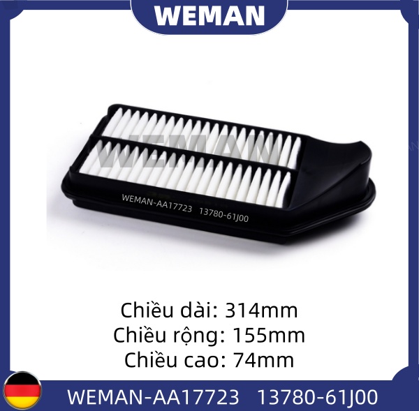 WEMAN Lọc gió AA17723 Suz*ki APV