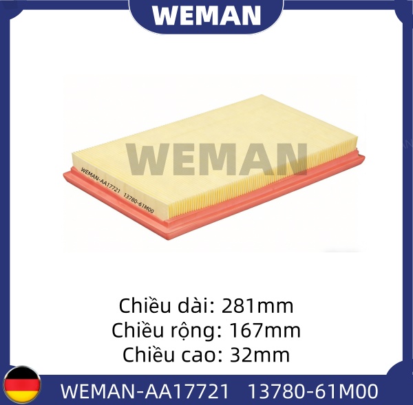 WEMAN Lọc gió AA17721 Suz*ki Grand Vitara