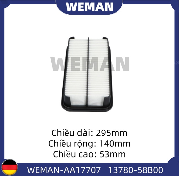 WEMAN Lọc gió AA17707 Suz*ki Grand Vitara