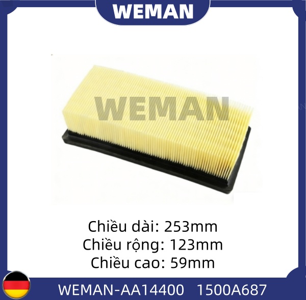WEMAN Lọc gió AA14400 Mitsu*ishi XPANDER