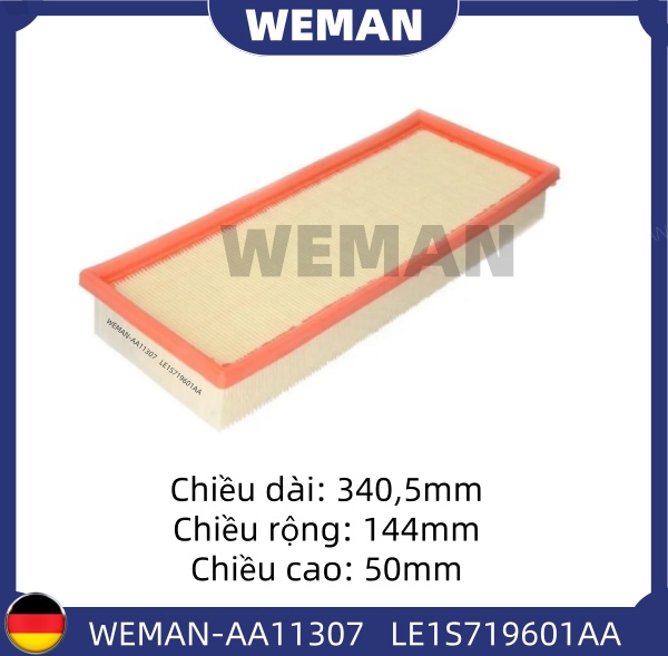 WEMAN Lọc gió AA11307 For-d MONDEO