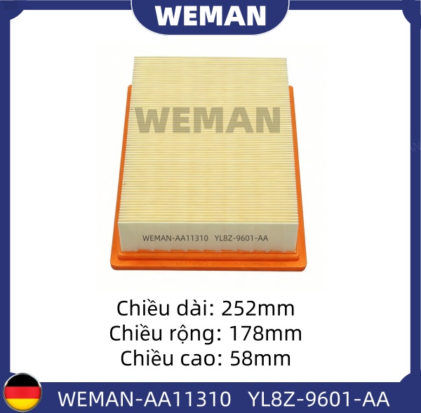 WEMAN Lọc gió AA11310 For-d Escape
