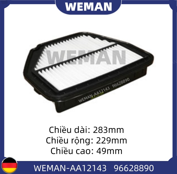 WEMAN Lọc gió AA12143 Chev*olet/DAE*OO CAPTIVA
