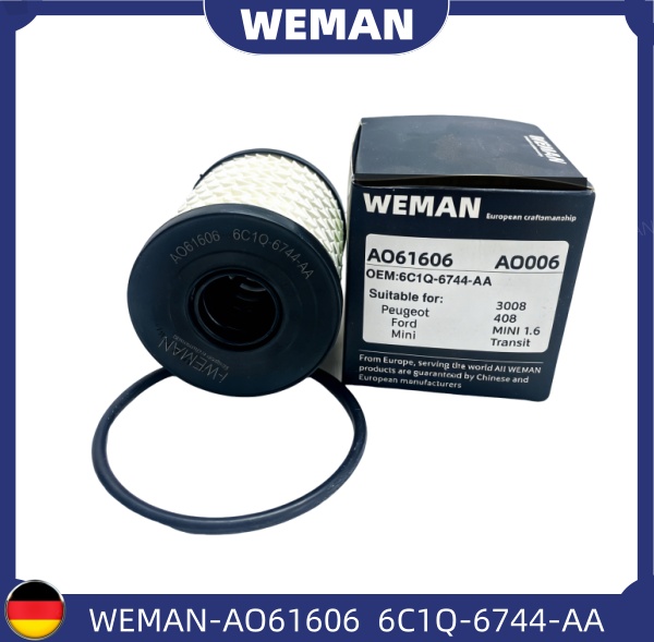 WEMAN Lọc dầu AO61606 Peu*eot 408 TRANSIT OEM 6C1Q-6744-AA WEMAN Lọc dầu AO61606 Peu*eot 408 TRANSIT