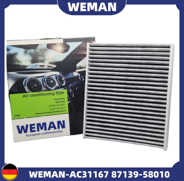 WEMAN Lọc gió điều hòa AC31167 Toyota Altis Rav4 Camry Alphard
