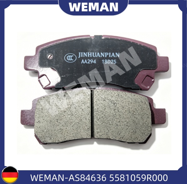 WEMAN Má phanh AS84636 OEM 5581059R00000 WEMAN Má phanh AS84636