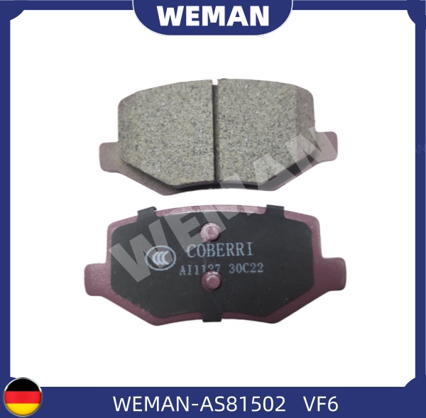 WEMAN Má phanh AS81502 OEM AH1127 WEMAN Má phanh AS81502