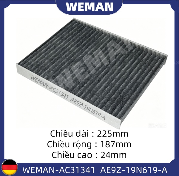 WEMAN Lọc gió điều hòa AC31341 Ford EXPLOREN