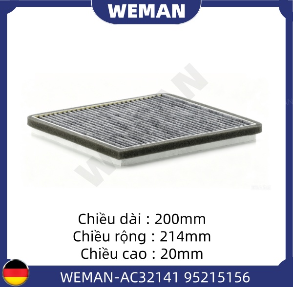 WEMAN Lọc gió điều hòa AC32141 Spark/MATIZ