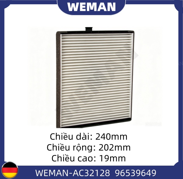 WEMAN Lọc gió điều hòa AC32128 AVEO