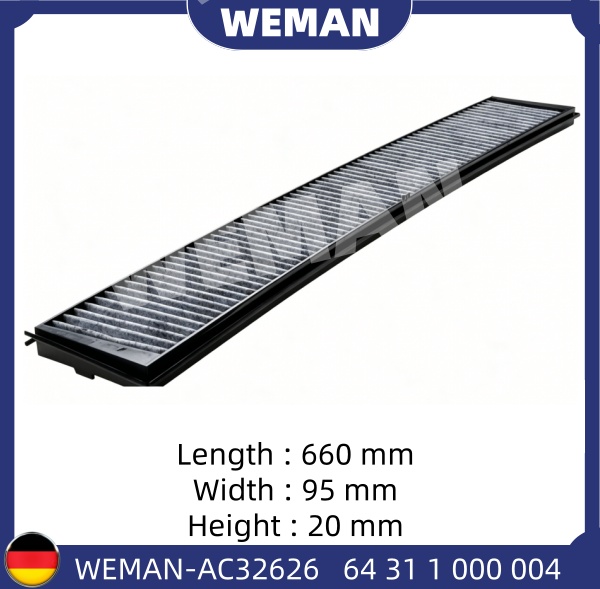 WEMAN Lọc gió điều hòa AC32626