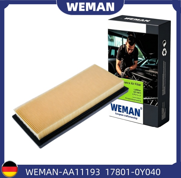 WEMAN Lọc gió AA11193 Toy*ta Vios Yaris Avanza Attrage OEM 17801-0Y040 WEMAN Lọc gió AA11193 Toy*ta Vios Yaris Avanza Attrage