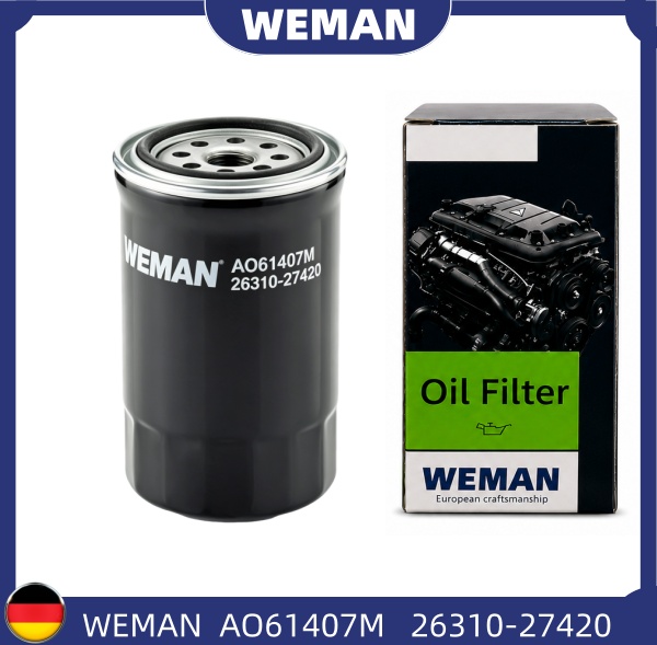 WEMAN Lọc dầu AO61407M HYU*DAI/KI-A Santafe OEM 26310-27420 WEMAN Lọc dầu AO61407M HYU*DAI/KI-A Santafe