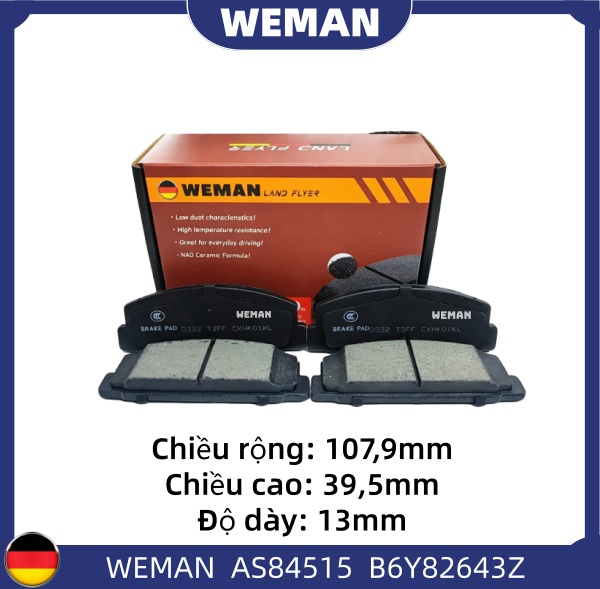 WEMAN Má phanh AS84515 Ma*da 626 323 Galant