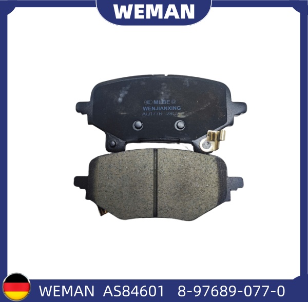 WEMAN Má phanh AS84601 Is*zu MU-X OEM 8-97689-077-0 WEMAN Má phanh AS84601 Is*zu MU-X